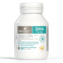 Bio island 海藻油婴幼儿儿童DHA 60粒