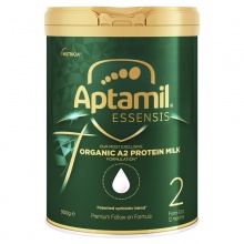【品牌发货】【预售】Aptamil 爱他美ESSENSIS奇迹绿罐有机A2奶粉二段 900g AE2
