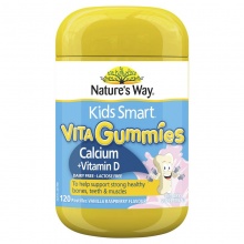 Natures way 佳思敏钙维生素D钙软糖60粒